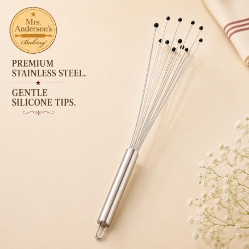 Mrs. Anderson's Baking Nonstick Ball Whisk, Stainless Steel - Image 2