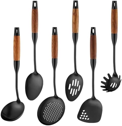 Izurok 18/10 Stainless Steel Kitchen Utensils Set, 6 Piece Cooking Utensils by IzurokBuynow