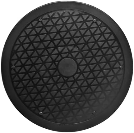 Lazy Susan Turntable 6 Pack, 12 Inch Black Plastic Organizer - Image 4