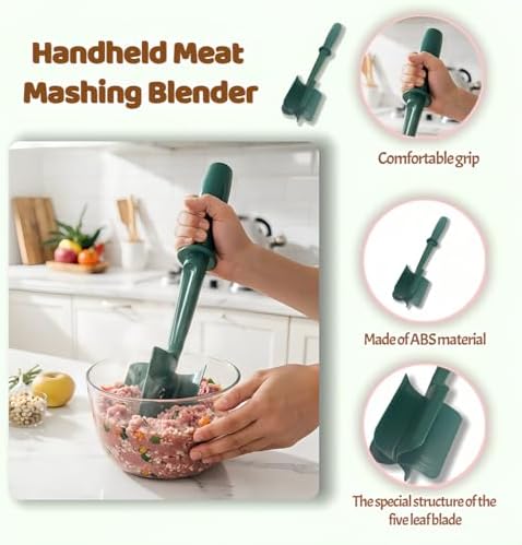 Meat Chopper, Hamburger Grinder, Premium Heat Resistant Masher - Image 4