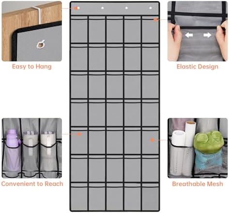 NiHome 35 Pockets Door Hanging Cup Organizer Fit - Image 5