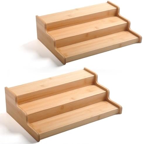 JinDoWin 2 Pack Cabinet Spice Rack Organizers by JinDoWin