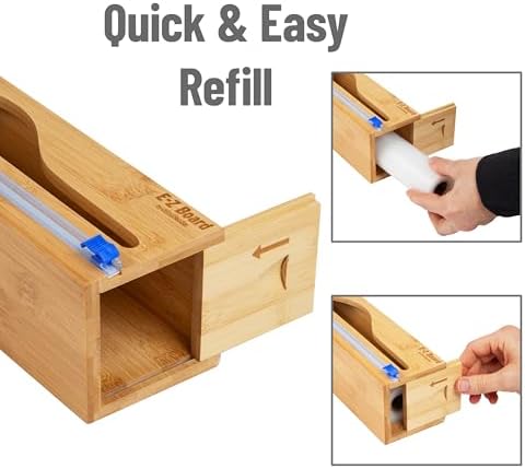 Mind Reader E-Z Board Dispoable Cutting Board Refill Roll, 20 sq ft, Recyclable - Image 5