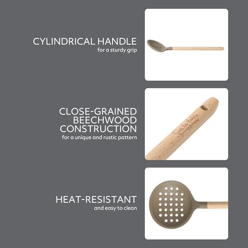 Sur La Table Kitchen Essential Chef's Toolkit Sillicone Skimmer - Image 4