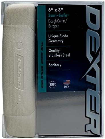 Dexter - Sani-Safe 6" x 3" Dough Cutter-Scraper, 1 Each - Image 2