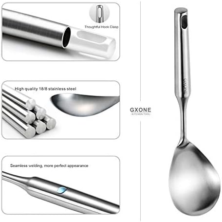 Large Serving & Cooking Spoon, for Cooking and Buffets, 304 Stainless Steel - Image 3