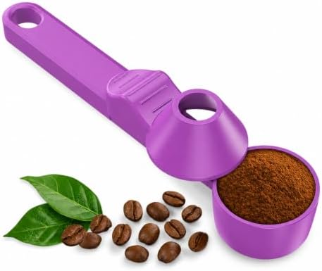 Coffee Scoop with Funnel for Ground Coffee & Protein Powder, 2 Tbsp by Unknown