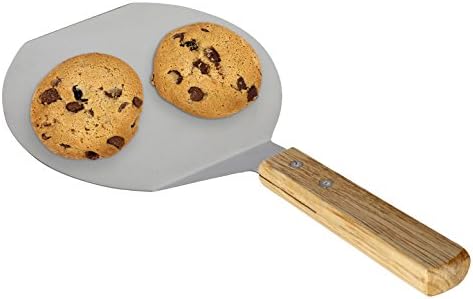 Extra-Large Stainless Steel Wide Spatula Turner Strong Wooden Handle - Image 3