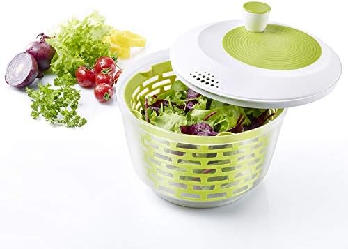 Westmark Spinderella Salad Spinner, 4.4 L, Apple Green, in Retail Box - Image 7