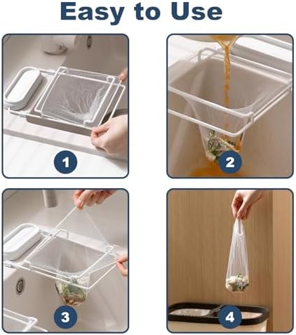 WYIRONG 200 PCS Large Kitchen Disposable Mesh Sink Strainer Bag - Image 6