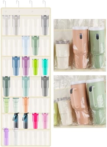 NiHome 35-Pocket Door Hanging Cup Organizer Fit by NiHome