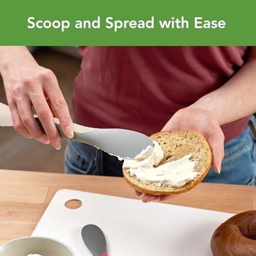 Tovolo Scoop and Spread Large Dual End Silicone Sandwich Spreader Tool - Image 3