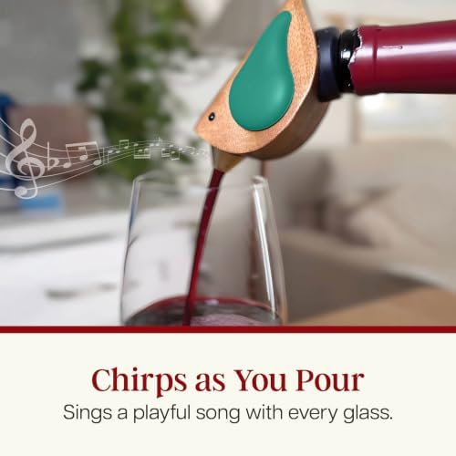 Songbird Specialties Singing Bird Wine Bottle Pourer - Image 2