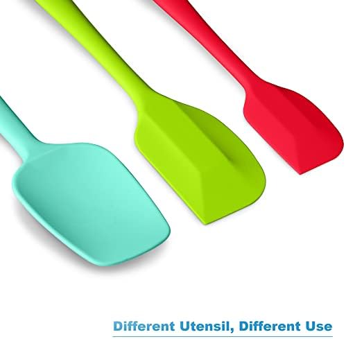 3-Piece Silicone Spatula Set, 600°F Heat Resistant - Image 6
