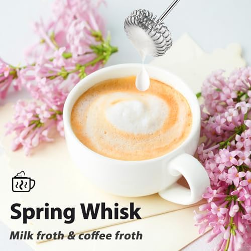 Milk Frother Wand Rechargeable Handheld Electric Whisk 3 Speed Adjustable - Image 3