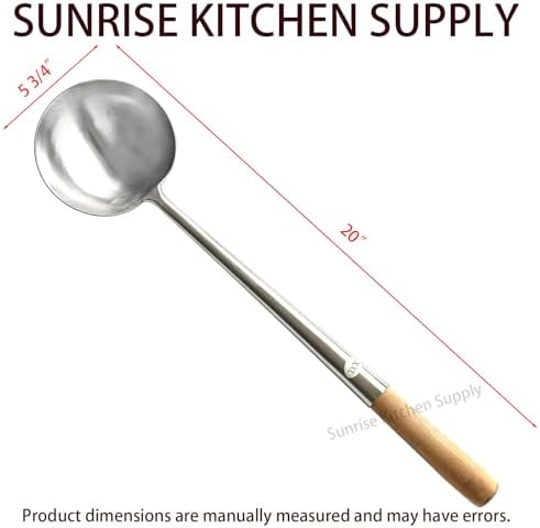 Sunrise Commercial Grade Wok Spatula/Ladle) - Image 3