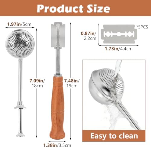 Professional Sourdough Bread Baking Set, Stainless Steel Flour Duster - Image 2