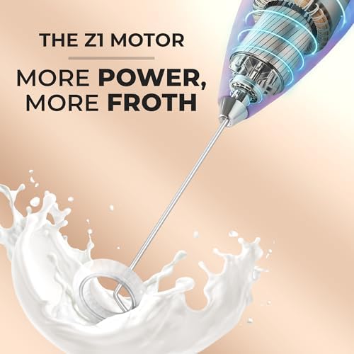 Zulay Kitchen Powerful Milk Frother Wand - Image 3