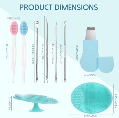 Blackhead Remover Tool Blackhead Scraper Silicone Cleansing Brush - Image 2