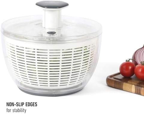 Calphalon Aero 6.3-Qt Salad Spinner & Vegetable Washer, Fruit Cleaning Bowl - Image 7
