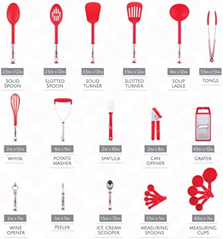 Kitchen Utensils Set, Cooking Utensil Set Kitchen Gadgets, Pots and Pans set - Image 2