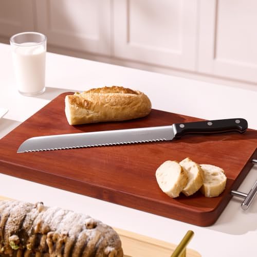 Rondauno Bread Knife, 10 in Sourdough Knives - Image 6