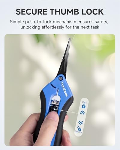 Fondwell 6.5" Small Pruning Shears - Image 4