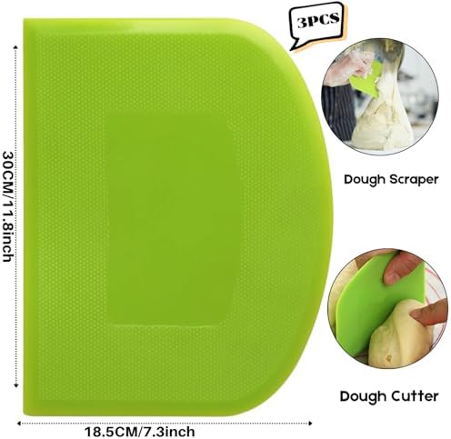 SURDOCA Dough Scraper Bench Scraper - Image 2