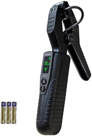 Clamp On Wireless Temperature Probe – High Accuracy Pipe Thermometer Meter by Vanlison