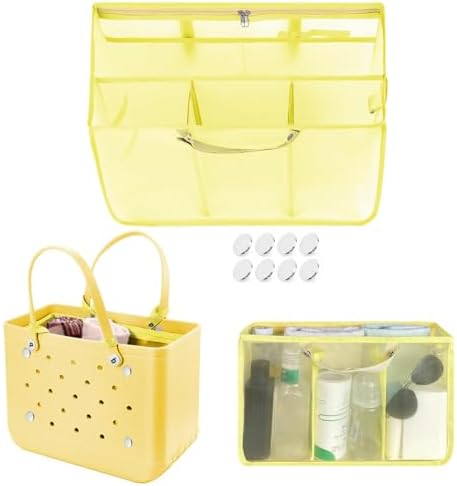 XYFuuee Beach Bag Organizer Insert Divider by Transformyouroutdoorspace