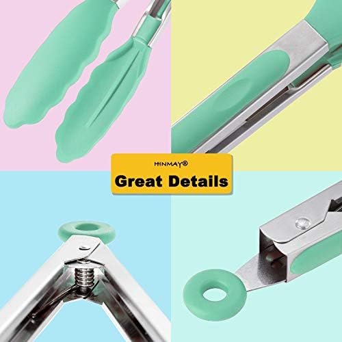HINMAY 9-Inch Serving Tongs - Image 4