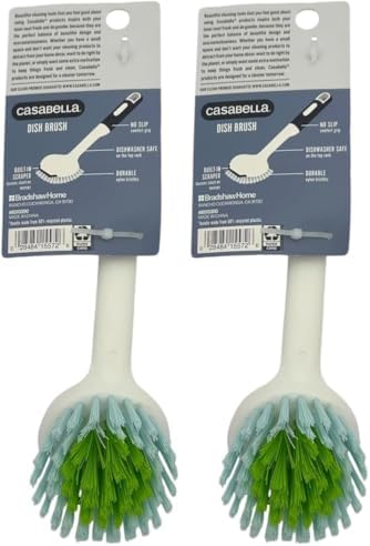 Casabella Round Brush Scrubber 1ea by Casabella