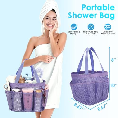 Fammart Mesh Shower Caddy Portable - Image 2