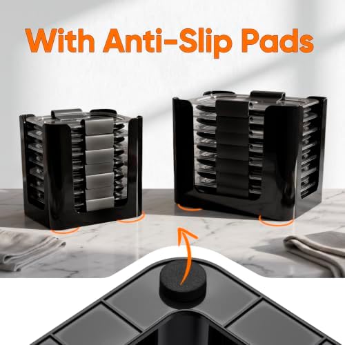 4 Pcs Lids Organizer for Rubbermaid Brilliance Lids - Image 3
