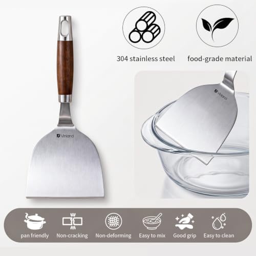 Wide Brownie Cookie Spatula, Stainless Steel Turner - Image 5