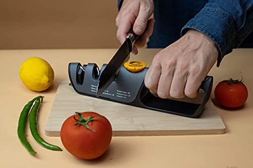 RazorSharp™ Knife & Scissor Sharpener | Adjustable 14-24 Degree Angle Guide - Image 6
