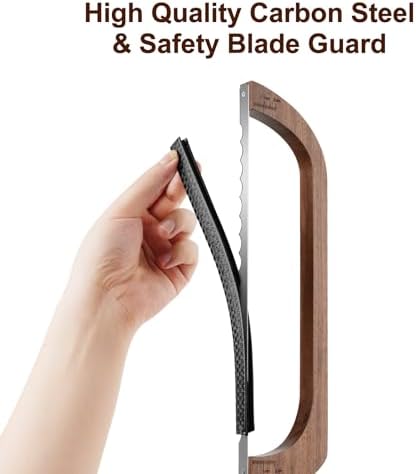Bread Knife for Homemade Bread, Sourdough Bread Slicer & Bread Cutter - Image 4