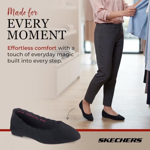 Skechers Women's Cleo Bewitch Ballet Flat - Image 3