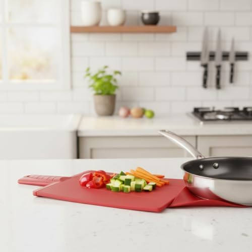 Foldable Cutting Board, PP Plastic Chopping Mat - Image 2