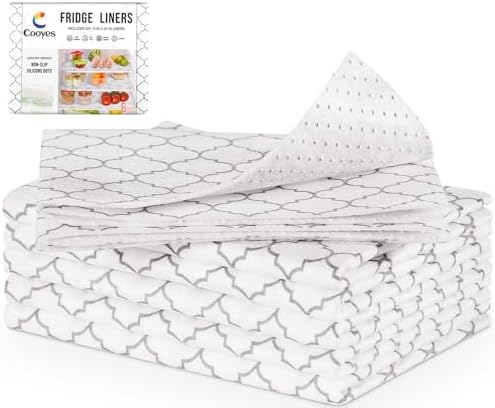 Cooyes 2 in 1 Refrigerator Liners & Fresh mats by Cooyes