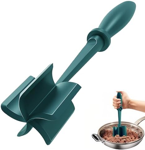 Meat Chopper, Ground Beef Meat Masher, Ground Beef Chopper Tool, Hamburger by Febvao
