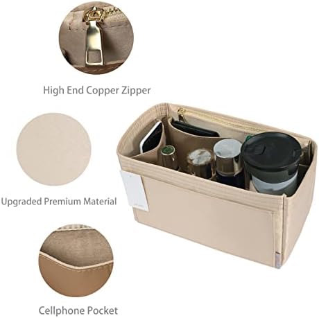 ZTUJO Purse Organizer Insert For Handbags, Silky Touching Bag Organizer Insert - Image 4
