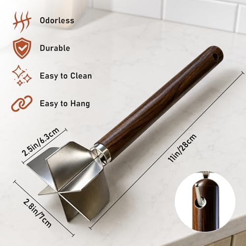 304 Stainless Steel Meat Chopper, 6 Blades - Image 3