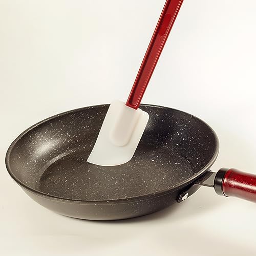 Commercial Spoonula Rubber Spatula Set, High Heat Spatula Spoon 14-Inch - Image 4