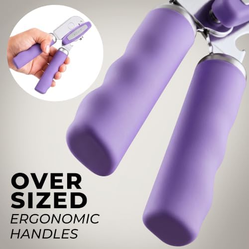 Zulay Kitchen Stainless Steel Swing Open Manual Can Opener Comfortable Grip - Image 5