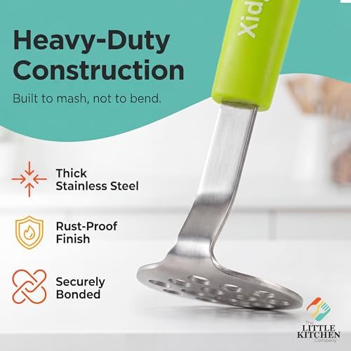 Mini Avocado Masher | Dishwash Safe | Stainless Steel - Image 3