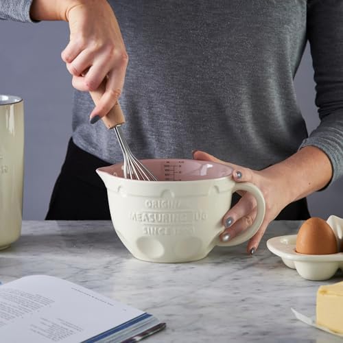 Mason Cash Innovative Kitchen 1 Litre Tilting Measuring Jug | Stoneware Jug - Image 2