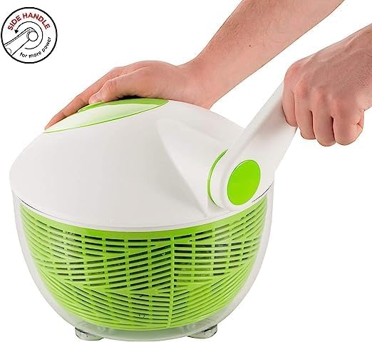 IBILI Large Salad Spinner – 6.34 Qt Lettuce, and Fruit Washer and Dryer - Image 2