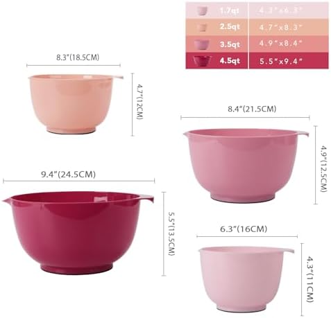 BoxedHome Classic Mixing Bowls Set of 4 - Image 3