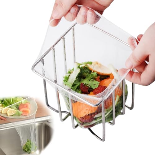 WYIRONG 200 PCS Large Kitchen Disposable Mesh Sink Strainer Bag by Unknown
